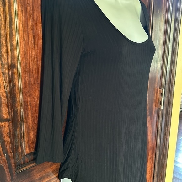 Ribbed criss cross shirt - Picture 2 of 7